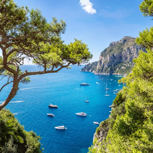 ENVOÛTÉS PAR LA BEAUTÉ ET LE CHARME DE CAPRI