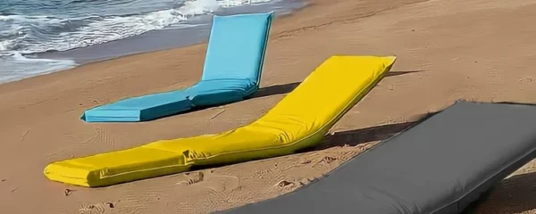 matelas de plage pliables pour